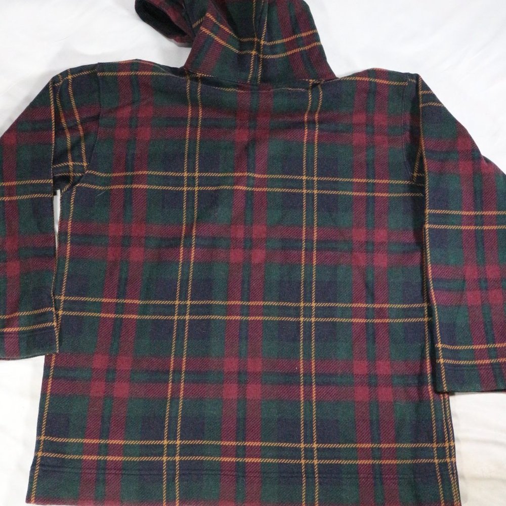 LAUREN RALPH LAUREN Plaid Petite Hooded Pullover Sz PS Petite Small - Picture 13 of 13